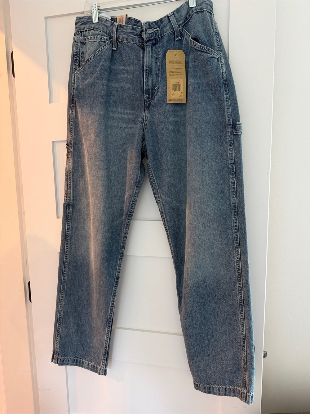 Levi's Carpenter Jeans in Washed Blue